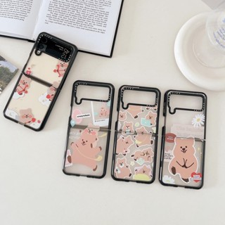 Casetify เคสโทรศัพท์ แฟชั่น สําหรับ Samsung Galaxy Z Flip 3 5G Z Flip4 Zflip4 Zflip3