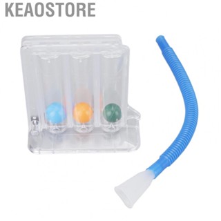 Keaostore Deep Breathing Lung Exerciser  Bottom Filter Breath Exercise Device for Hospital