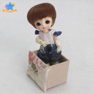 [Edstars] ผมบ๊อบสั้น สีขาว สําหรับตุ๊กตา 1/8 BJD DIY