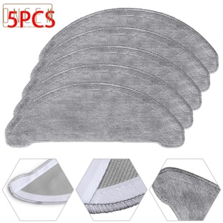 【ONCEMOREAGAIN】Mop Cloths Robot Vacuum Cleaner Spare Parts 5pcs Accessories Brand New Reusable