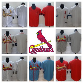 MLB St. Louis Cardinals เสื้อยืดเบสบอลบุรุษ