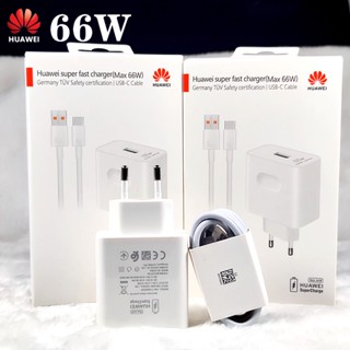 สายชาร์จ 66W EU 6A USB Type C สําหรับ Huawei Mate 40 pro mate30 40 p40 pro nova8 se P30