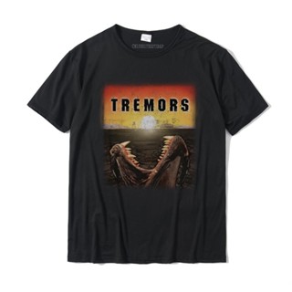 เสื้อยืดแขนสั้น ผ้าฝ้าย พิมพ์ลายโปสเตอร์ Tremors Mover ขนาดใหญ่ สําหรับผู้ชาย