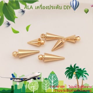 ❤️เครื่องประดับ DIY❤️จี้ต่างหู ชุบทอง 14k ทรงเรียว แฮนด์เมด DIY อุปกรณ์เสริม[ตุ้มหู/ต่างหูหนีบ/ที่เกี่ยวหู]