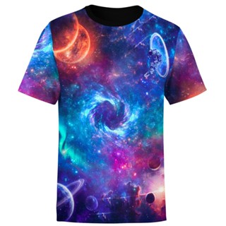 เสื้อยืดแขนสั้น พิมพ์ลาย Vortex SHORT SLEVEE