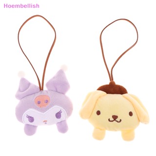 Hoe&gt; สติกเกอร์พวงกุญแจ จี้ตุ๊กตา Sanrio Name Cinnamoroll Melody Kulomi น่ารัก กันหาย สําหรับตกแต่งกระเป๋า