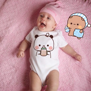 ชุดจั๊มสูทรอมเปอร์ แขนสั้น ลายการ์ตูน Ropa Bebe สําหรับเด็กทารก