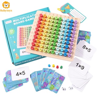 บอร์ดไม้นับเลขคณิตศาสตร์ Montessori พร้อมโต๊ะ 1 ถึง 10 สําหรับเด็ก SHOPSKC8157