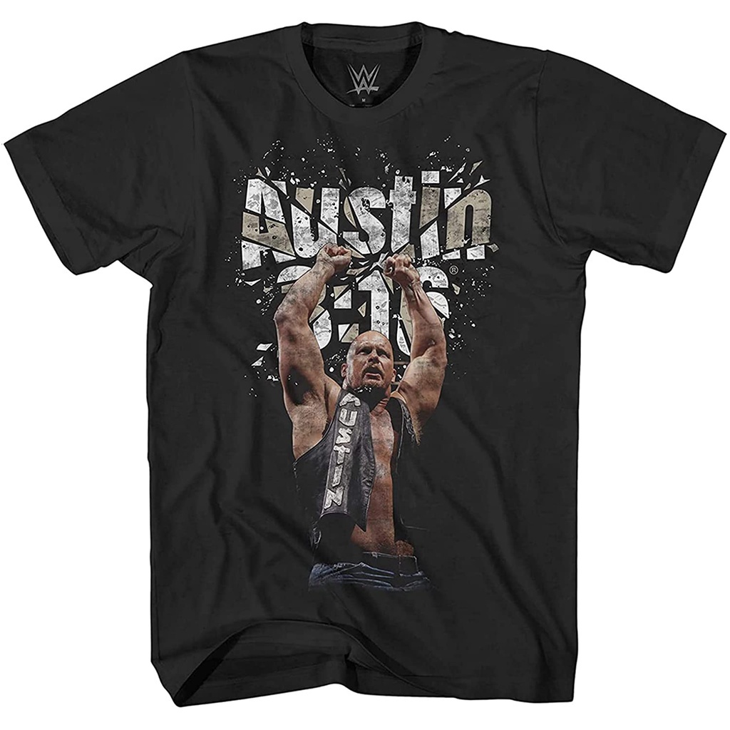 ความร้อน เสื้อยืด พิมพ์ลาย Stone Cold Shirt - Stone Cold Steve Austin 316 The Texas Rattlesnake Worl