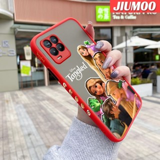 สําหรับ Realme 8 4G Realme 8 Pro เคส การ์ตูน เจ้าหญิง สวยงาม การออกแบบใหม่ กันกระแทก ฝ้า ใส เคสโทรศัพท์แข็ง ซิลิโคน เคส