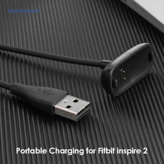 [ElectronicMall01.th] สายชาร์จ USB สําหรับสมาร์ทวอทช์ Fitbit Inspire 2