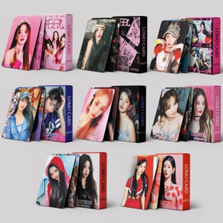 โปสการ์ด อัลบั้มรูปภาพ Kpop Idol (G)I-DLE I FEEL Lomo Cards MIYEON Minnie Soyeon YUQI SHUHUA HD คุณภาพสูง สไตล์เกาหลี