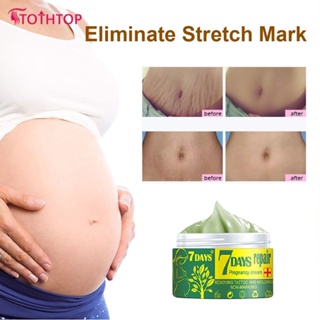 Eelhoe 7 Days Pregnancy Repair Cream Body Stretch Marks Remove Acne Scar Removal Postpartum Repairing Moisturizing Body Skin Care Cream [TOP]