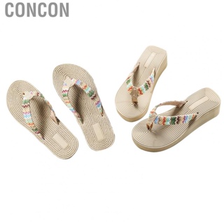 Concon Beach Flip Flops  Cute Wear Resistant Comfort Soft for Vacation Women