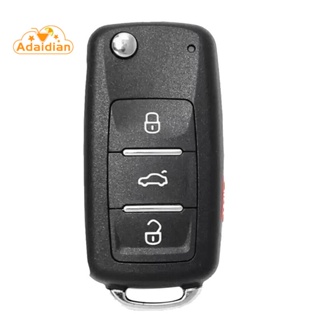 Keydiy B08-3+1 KD รีโมตกุญแจรถยนต์ 4 ปุ่ม สําหรับโปรแกรมเมอร์ VW Style KD900 KD-X2 KD MINI URG200