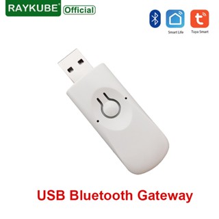 Raykube B4 USB เกตเวย์บลูทูธ สําหรับ Tuya APP Smart Door Lock Wifi Hub บลูทูธ สมาร์ทไร้สาย อะแดปเตอร์ รีโมตคอนโทรล