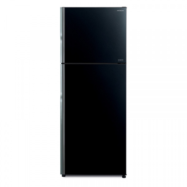good.tools-HITACHI ตู้เย็น 2 ประตู 14.4 คิว R-VGX400PF-1 GBK สีกระจกดำ ถูกจริงไม่จกตา