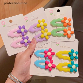 Prne กิ๊บติดผม รูปดอกไม้น่ารัก สีสันสดใส เครื่องประดับผม แฟชั่น 2 ชิ้น