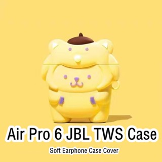【Case Home】เคสหูฟัง แบบนิ่ม กันกระแทก ลายการ์ตูน สําหรับ Air Pro 6 JBL TWS Air Pro 6 JBL TWS