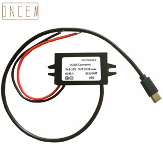 【ONCEMOREAGAIN】Heavy Duty Waterproof Type C USB C DC DC 12V to 5V 3A Step Down Module with IP68