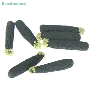 [Beautyupyang] โมเดลผัก แตงกวาจําลอง ขนาดมินิ 1/12 ของเล่นสําหรับตกแต่งบ้านตุ๊กตา 10ชิ้น