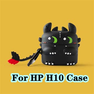 【ของแท้】เคสหูฟัง แบบนิ่ม ลายการ์ตูน สําหรับ HP H10 H10