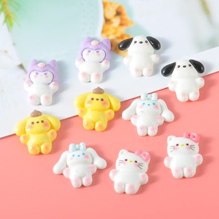 จี้การ์ตูนอนิเมะ Sanrio Jibits My Melody Jibitz Charm Helloe Kitty Croc Jibbits น่ารัก อุปกรณ์เสริม สําหรับตกแต่งรองเท้าเด็ก