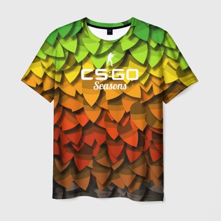 เสื้อยืด พิมพ์ลาย "cs:go - Seasons style XM1014" 3 มิติ สําหรับผู้ชาย