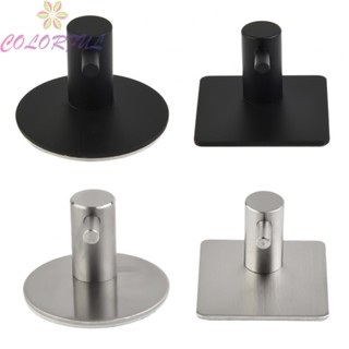 【COLORFUL】Multifunctional Punch Free Door and Wall Hook for Bathroom and Kitchen