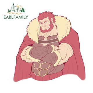 Earlfamily สติกเกอร์ ลายการ์ตูน FateZero สําหรับติดตกแต่งรถยนต์ หมวกกันน็อค เครื่องปรับอากาศ 13 ซม. x 12.0 ซม.