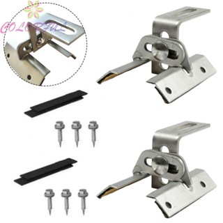 【COLORFUL】Solar Clamp Fastener Holder Mounts Clamp Solar Panel Racking Stainless Steel