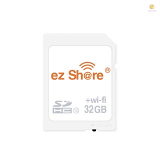 Ez แชร์การ์ด SD การ์ด WiFi ไร้สาย SDHC แฟลชการ์ด Class 10 32GB แบบเปลี่ยน สําหรับ //