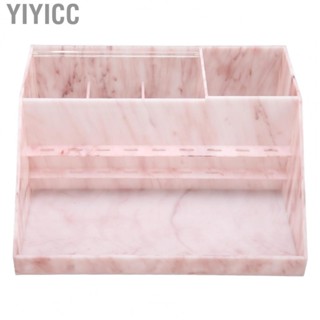 Yiyicc Eyelash Extension Storage Box Marble Frame Acrylic Dustproof