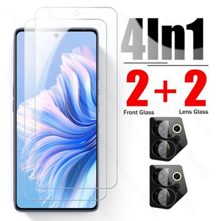 4In1 Camera Lens Protective Glass For Tecno Camon20 4G Camon 20 Premier 5G CK6,CK7n,CK8n,CK9n 6.67" Screen Protector Tremp Films