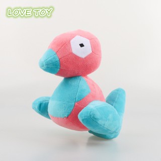 Nkodok ตุ๊กตา Pokedoll Porygon ผ้ากํามะหยี่ขนนิ่ม 23 ซม. น่ารัก สําหรับของขวัญ