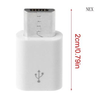 Nex อะแดปเตอร์พาวเวอร์แบงก์ Micro USB ตัวผู้ เป็น Type-c ตัวเมีย Type-c ตัวเมีย เป็น USB สําหรับแล็ปท็อป