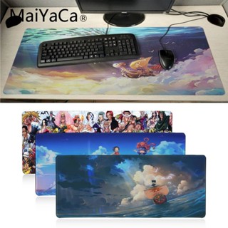 แผ่นรองเมาส์ยาง ลายการ์ตูนอนิเมะ one piece japan alfombrilla gaming Mouse pad xxl Speed Keyboard Mouse mat Laptop PC desk pad