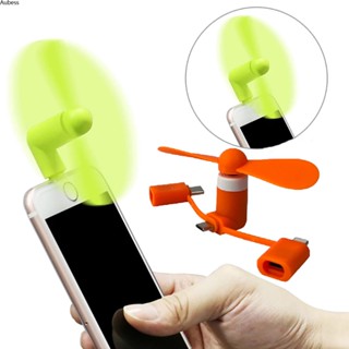 Ready Portable Mini 3 In 1 Mobile Phone Fan, For Iphone Android Micro Hanldheld Fan Serein