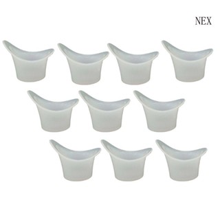 Nex ถ้วยตวงซิลิโคน แบบพกพา ใช้แล้วทิ้ง สําหรับล้างตา