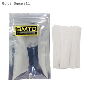 Goldensquare ชุดผ้าฝ้าย 60*8 มม. สีเงิน DIY 100 ชิ้น ต่อถุง