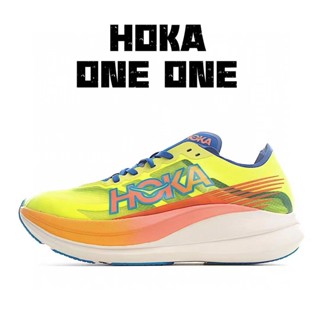 Hoka ONE ONE Rocket X2 รองเท้าวิ่ง ระบายอากาศ น้ําหนักเบา สําหรับผู้ชาย ผู้หญิง X2