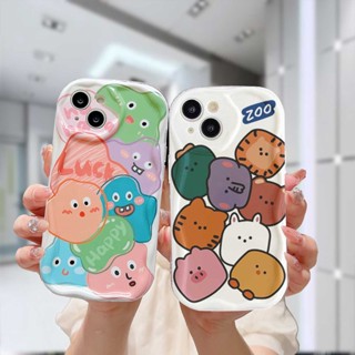 เคสโทรศัพท์มือถือ ขอบโค้ง ลายการ์ตูนมอนสเตอร์ 3D น่ารัก แวววาว สําหรับ Realme C55 10 C30 C30S C11 2021 C21Y C31 C33 C35 C15 C21 C25 C20 C3 C12 C2 C25S 5S 5 5i 9i C17 7i C1 C25Y C2 C3i 6i C20A  Narzo 20 10 10A 20A 30A 50i 50A Prime