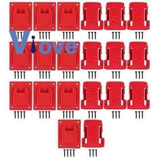ที่แขวนแบตเตอรี่ แบบเปลี่ยน สําหรับสว่านแบตเตอรี่ M18 18V 20 ชิ้น