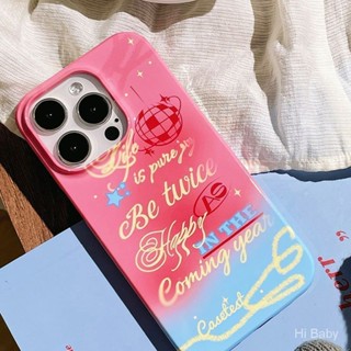 เคสโทรศัพท์มือถือแบบแข็ง ลาย Ping An Joy สีวาว สําหรับ Iphone 14Promax 14Pro 14Plus 14 13Promax 13Pro 13 12Promax 12Pro 12 11Promax 11Pro 11 XSMAX XR 7Plus