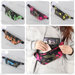 MOMENT กระเป๋าซิป ลายพราง Fanny pack