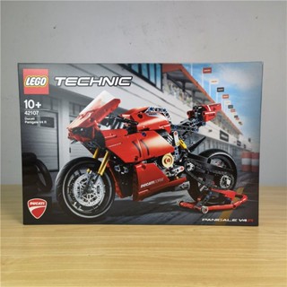 บล็อกตัวต่อเทคโนโลยีกลุ่มกลไก] DUCATI LEGO LEGO Series Boy 42107 [DUCATI Toy AITP