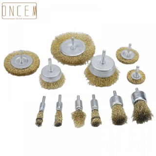 【ONCEMOREAGAIN】Wire Wheel Brushes Copper Plating Electric Cordless Drills Professional