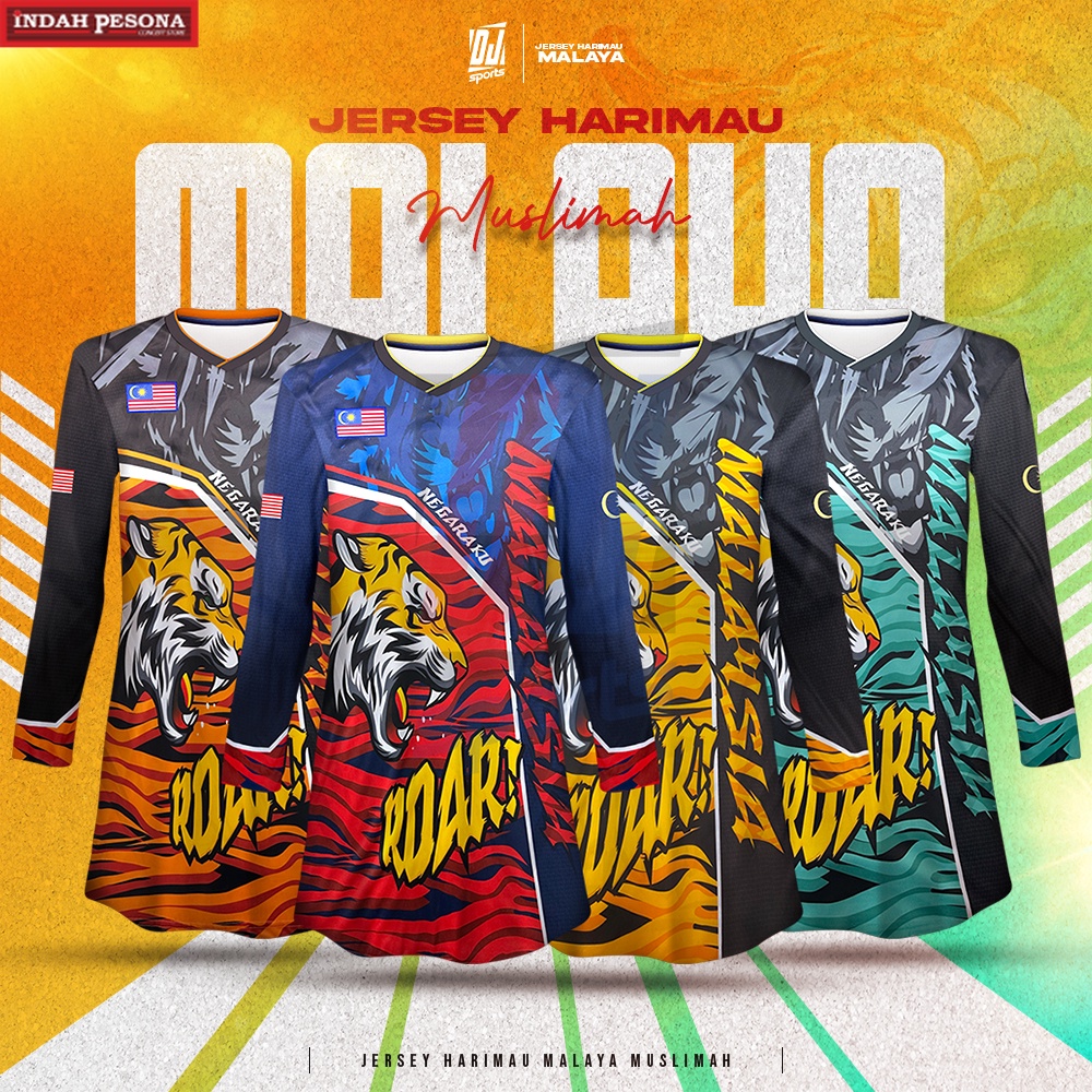 DJ Sport️ Sulam Jersey Family Set - ไซส์ M-7XL