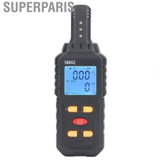 Superparis Electromagnetic Radiation Tester EMF Detector Meter 5Hz-3500Hz 1V/m-1999V/m for Office