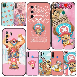 เคสโทรศัพท์มือถือ ซิลิโคนนิ่ม Tpu ลายวันพีช tony tony chopper สีดํา สําหรับ huawei P30 lite Pro Nova 4e